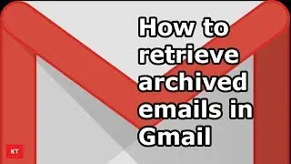 How to retrieve archived emails from Gmail app