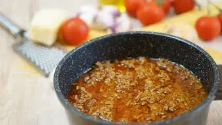 Соус БОЛОНЕЗ (Болоньезе) | Замечательный рецепт соуса к блюдам с пастой