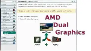 AMD Dual Graphics Settings | How To Setup Dual Graphics Cards Amd | Catalyst Control Center