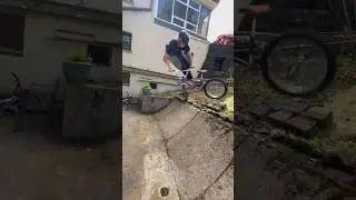 Best street spot ever?! Aryei Levenson with a quick hit & run! #bmx #bmxbike #bmxstreet #bike #air