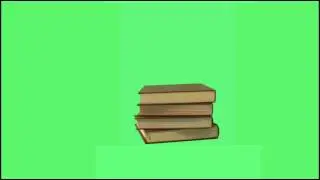 Free Animated Book Stack Green Screen Masters