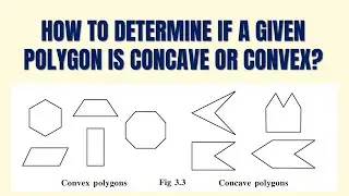 How to Determine if a Given Polygon is Concave or Convex?