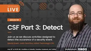 CSF Part 3: Detect