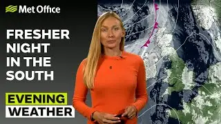 14/08/24 – Dry south, wet and windy north  – Evening Weather Forecast UK – Met Office Weather