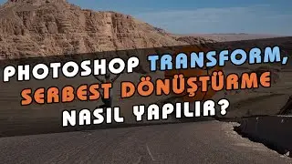 Photoshop Serbest Dönüştürme (Transform Tool) Alt Menü Komutları Perspektif Dersi