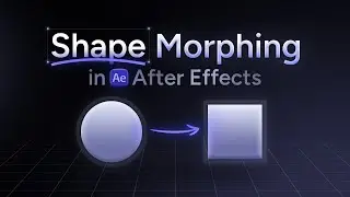 How To Shape Morph Like Apple in After Effects