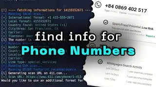 Find Identifying  Information from a Phone  Number Using OSINT  Tools [phoneinfoga] + fix Errors