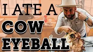 Vera's Backyard BBQ 🐄 - Brownsville Texas (I ATE A COW EYEBALL!)