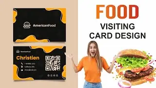 Food Visiting card Design