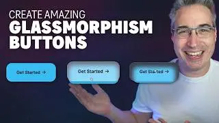 Fun button effect with HTML, CSS & JS