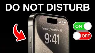 How to Use Action Button to Turn On/Off Do Not Disturb on iPhone