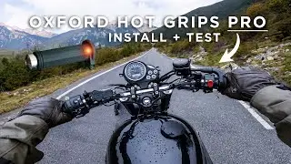 Pt.5: Triumph Bonneville 865 - Oxford Hot Grips Pro Install + Test