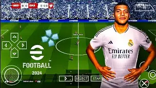 PES 2024 PPSSPP NEW 24/25 KITS ENGLISH COMMENTATOR 💯💯💯