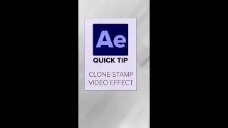 After Effects Quick Tips: Clone Stamp Effect For Video