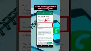 How To Create Whatsapp Channel join Waiting list | WhatsApp channel | Whatsapp update