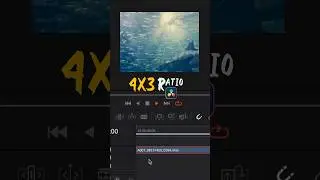 4x3 Aspect Ratio in DaVinci Resolve