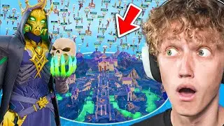 I Got 100 Players To Land At The UNDERWORLD In Season 2 Of Fortnite! (INSANE)