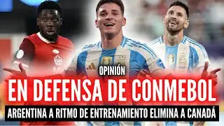 ARGENTINA 2-0 CANADÁ🏆SE DESPIDE EL VERDUGO DE PERÚ, CHILE Y VENEZUELA🔥MESSI ESPERA RIVAL