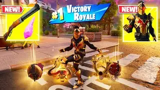 GOLDEN CONQUEROR vs 3 NEW MEDALLIONS & MYTHIC’S CHALLENGE (Fortnite Chapter 6)