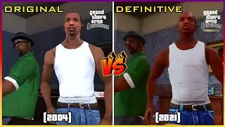 GTA San Andreas - Original vs Definitive Edition | Details Comparison