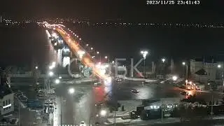 Смертельное ДТП на Славянской площади попало на веб-камеру