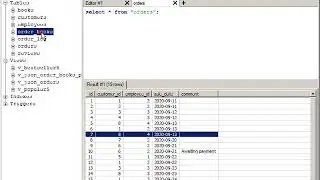 How to use references in sqlite-gui