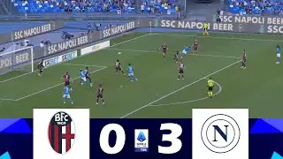 Bologna-Napoli [0-3] | Lega Serie A 2024/25 | Highlights della Partita !