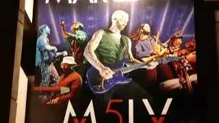 Maroon 5 Adam Levine M5LV Concerts Residence Billboard Los Angeles California USA January 5, 2024