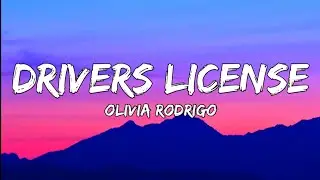 Olivia Rodrigo - Drivers License (Lyrics)