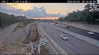 Speeding Results in a Median Clip Car Accident