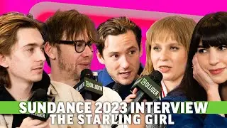 Lewis Pullman, Austin Abrams & Eliza Scanlen on The Starling Girl at Sundance 2023