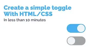 HTML/CSS Custom Checkbox Toggle Tutorial