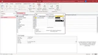 How to Create Index for a Table in MS Access - Office 365