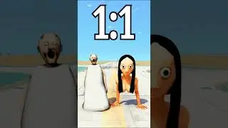 MOMO vs GRANNY in GTA 5! (BATTLES) 