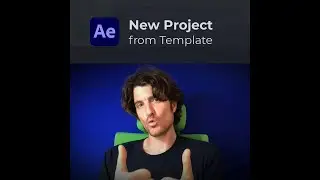 After Effects Workflow: New Project from Template Folder