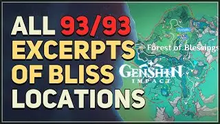 All 93 Excerpts of Bliss Locations Genshin Impact Simulanka