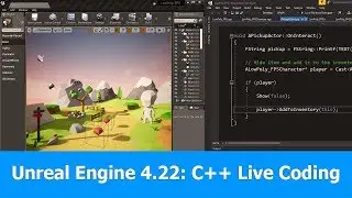 Unreal Engine 4.22 New Features : C++ Live Coding