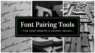 Font Pairing Tools