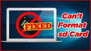 [SOLVED] Can't Format SD Card (100% Working)