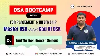 Find Next Greater Element | DSA BootCamp | DSA By Reddy Sir | #dsa #dsalgo #placement #internship