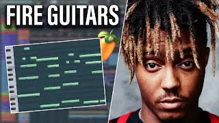 How to Make Sad Guitar Trap Beats For Beginners (Juice WRLD, Gunna, Future) | FL Studio Tutorial
