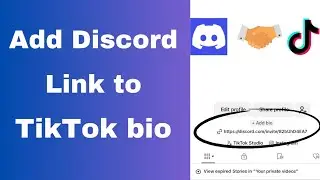 How To Add Discord Link To TikTok Bio | Step by Step