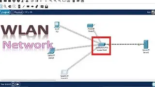 Configuring WLAN Wireless Network in Cisco Packet Tracer | CCNA LAB