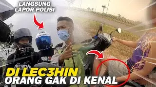 DI LEC3HIN ORANG GAK DIKENAL PAS RIDING SAMA MBLO RIZKI & STEVE JOU