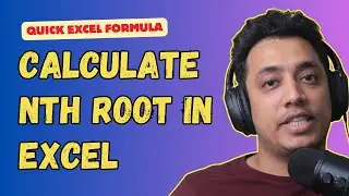 Calculate Nth Root in Excel