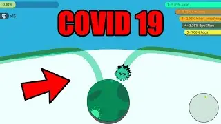 Paper.io 2 INSTANT WIN! COVID 19 SKIN 100% MAP CONTROL!