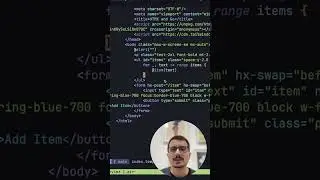 HTMX & Go - Insert An Item Into A List 