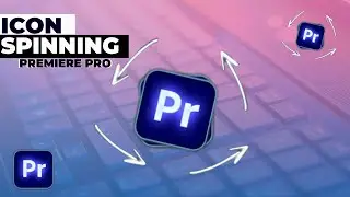 How To Create spinning Icon  effect In Premiere Pro