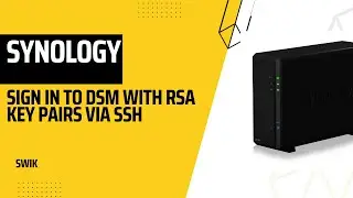 Sign in to Synology DSM with RSA key pairs via SSH?