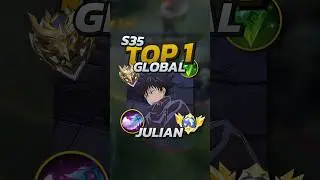 85% Winrate Julian S35 Build! Mobile Legends 